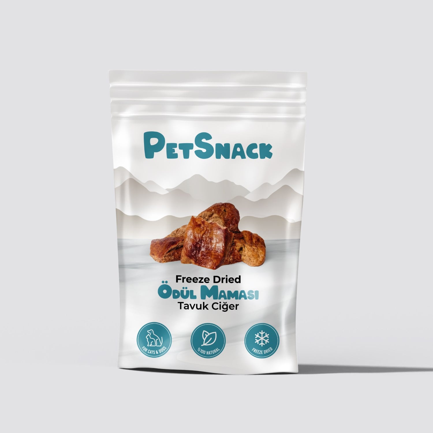 PetBurger | Ödül Maması Freeze Dried Tavuk Ciğer 1 Adet | SRC: Barcode: 739394776474